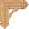 Ekena Millwork Olympic Arts & Crafts Smooth Bracket, Western Red Cedar, 5 1/2"W x 18"D x 18"H BKT06X18X18OLY03SWR - alternate 2